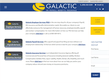 Tablet Screenshot of galactic-inc.com